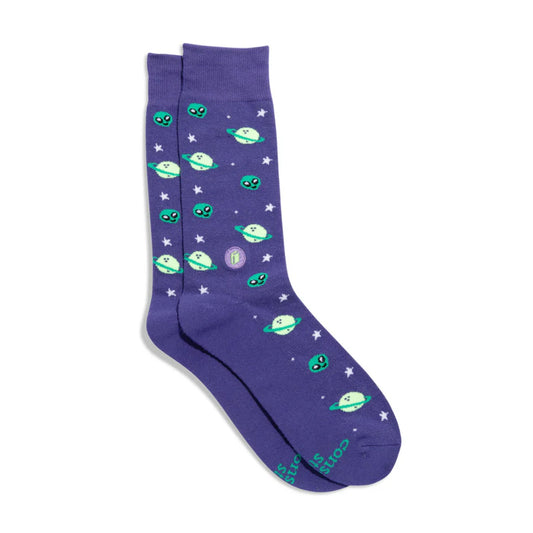 Socks that Give Books (planets) - medium