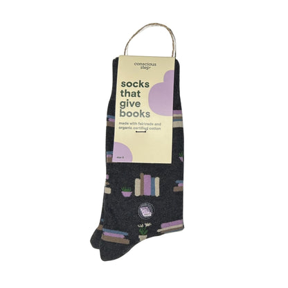 Socks that Give Books (Bookshelves) - Small