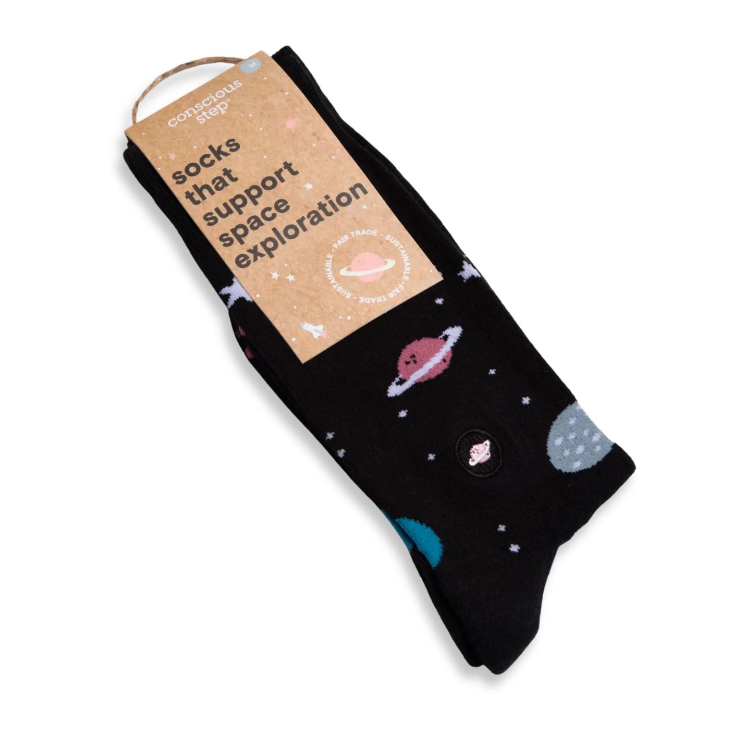 Socks that Support Space Galaxy Size Small