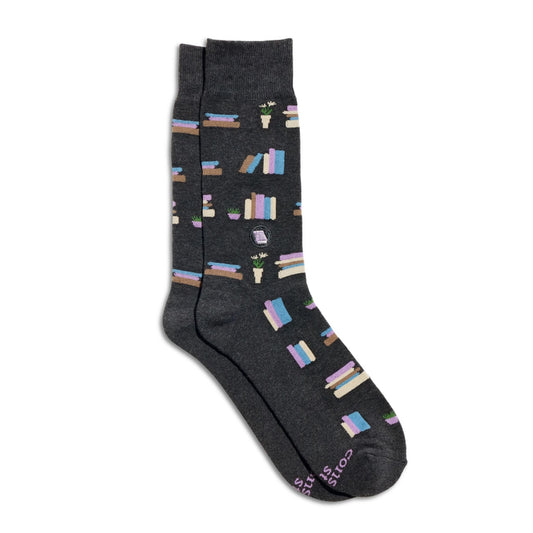Socks that Give Books (Bookshelves) - Small