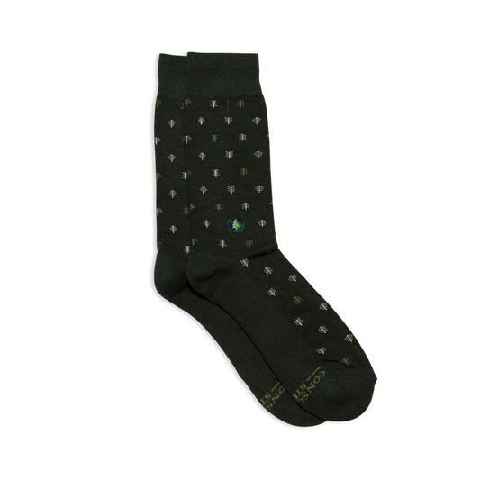 Socks that Plant Trees - Dark Green - Small