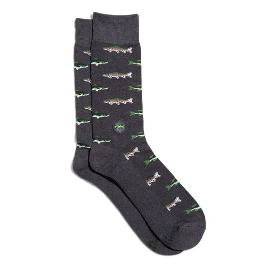 Socks that protect national parks - fish - med
