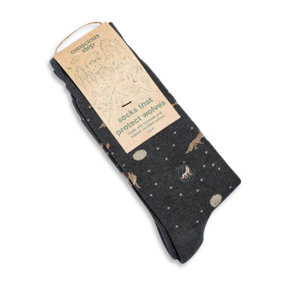 Socks that Protect Wolves - Medium