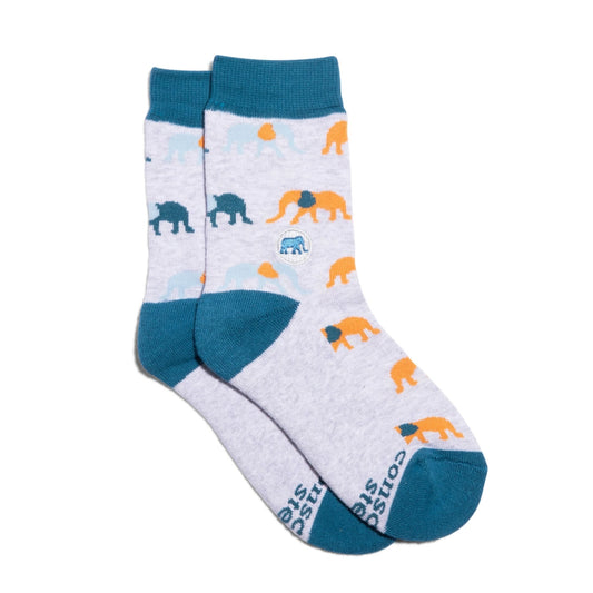 socks that support elephants - youth