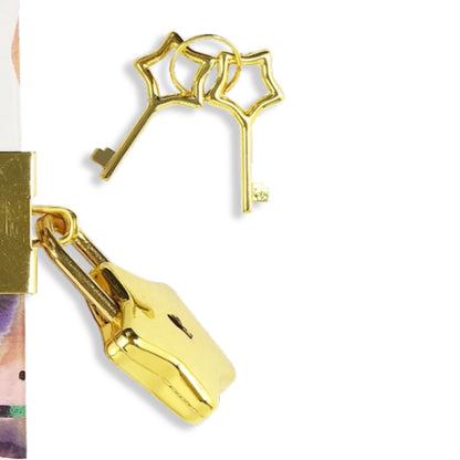Space Locking Diary with Golden Lock and Keys