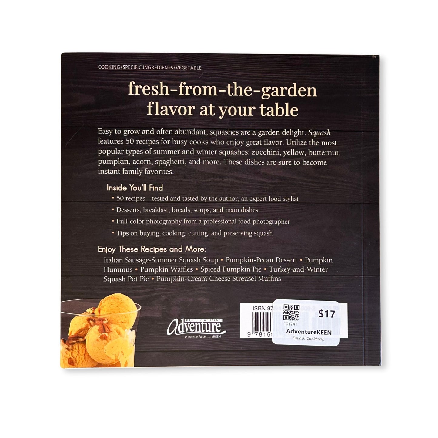 Squash Soft Covered Cookbook