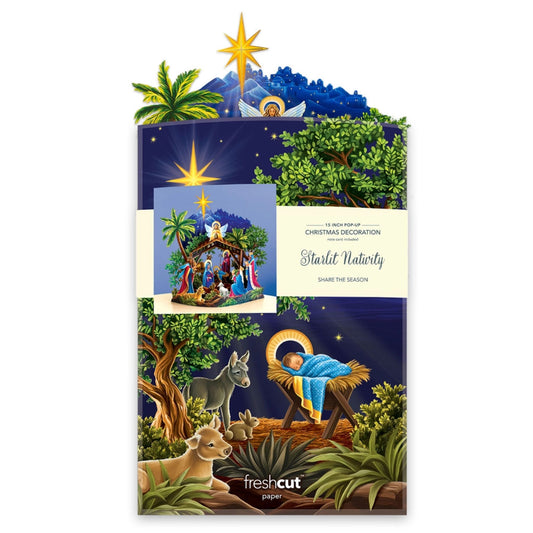 Starlit Nativity - Card