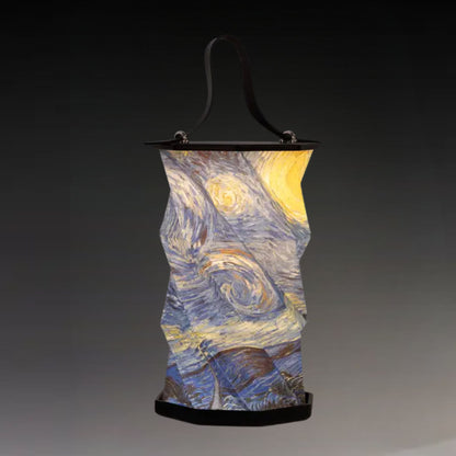 Starry Night Origami Lantern Foldable Light
