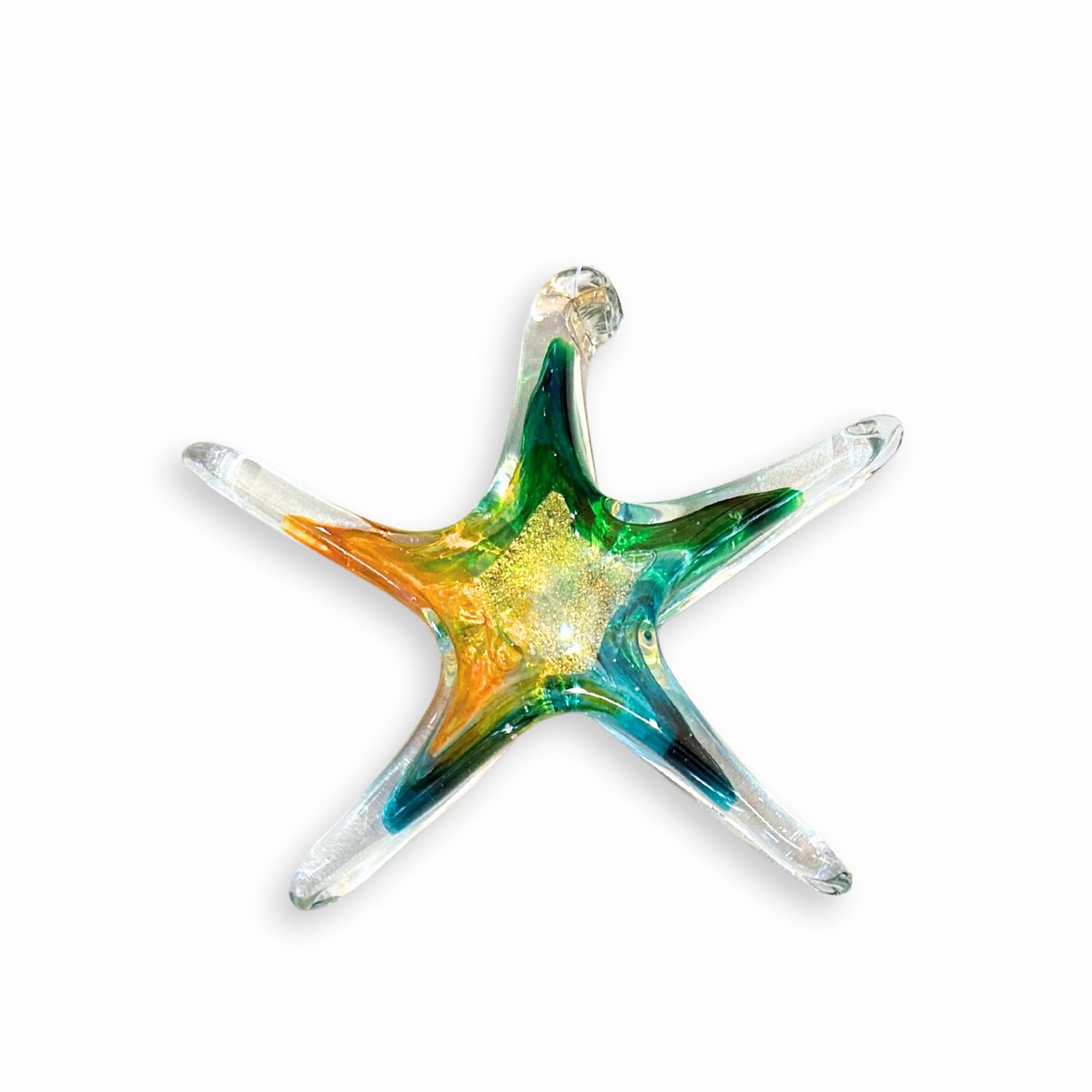 Stars - Green Gold Turquoise