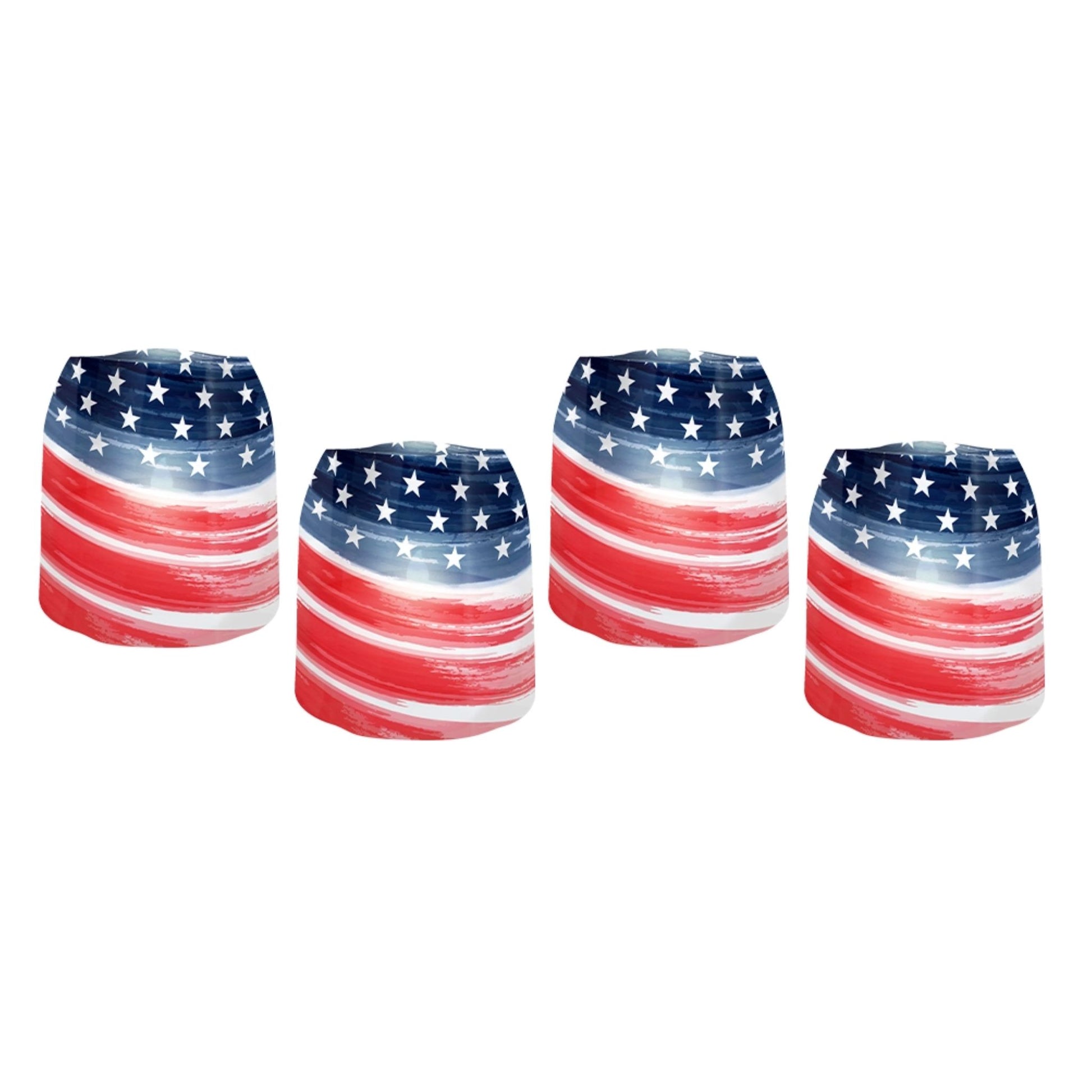 Stars and Stripes Red White and Blue Lanterns