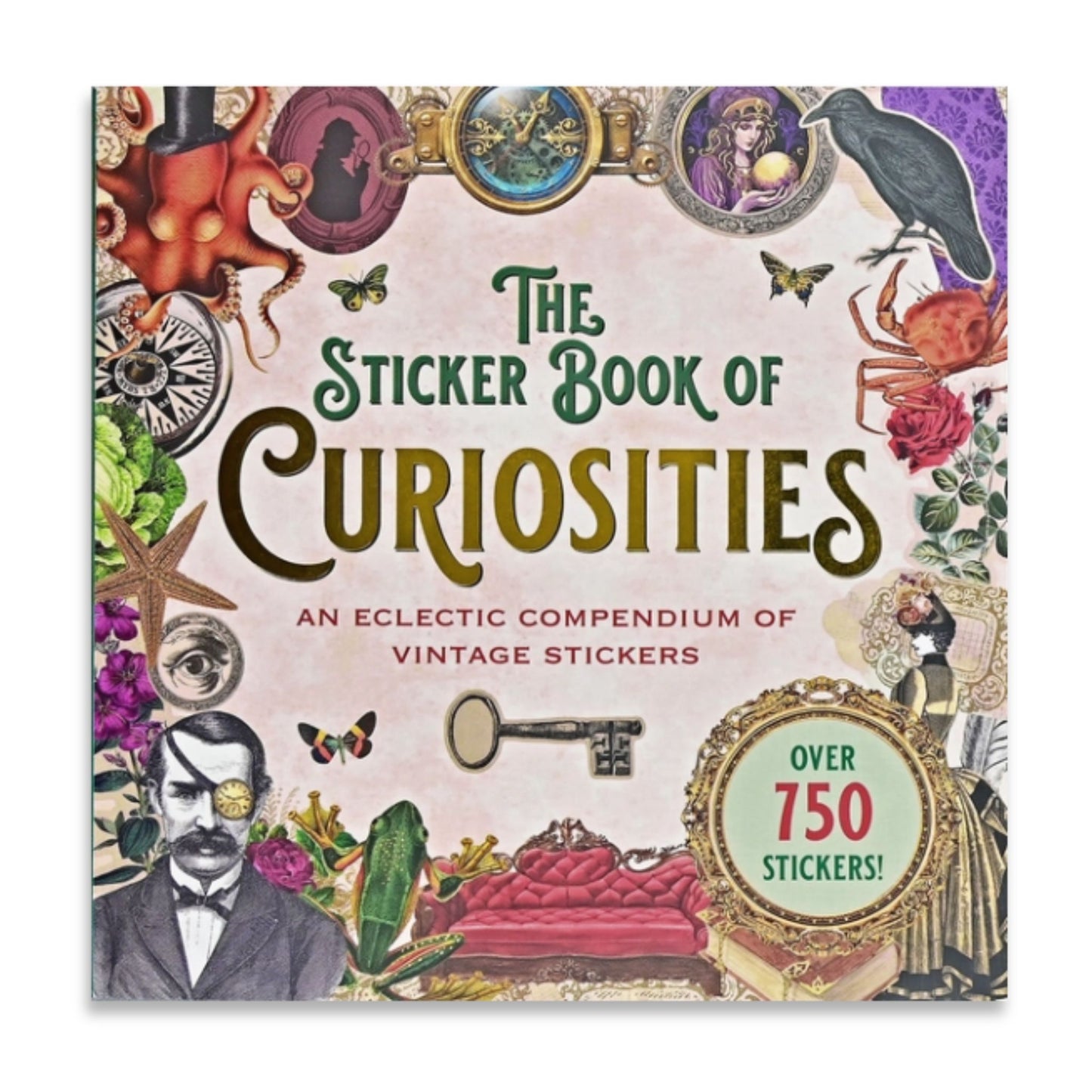 sticker book of curiousities