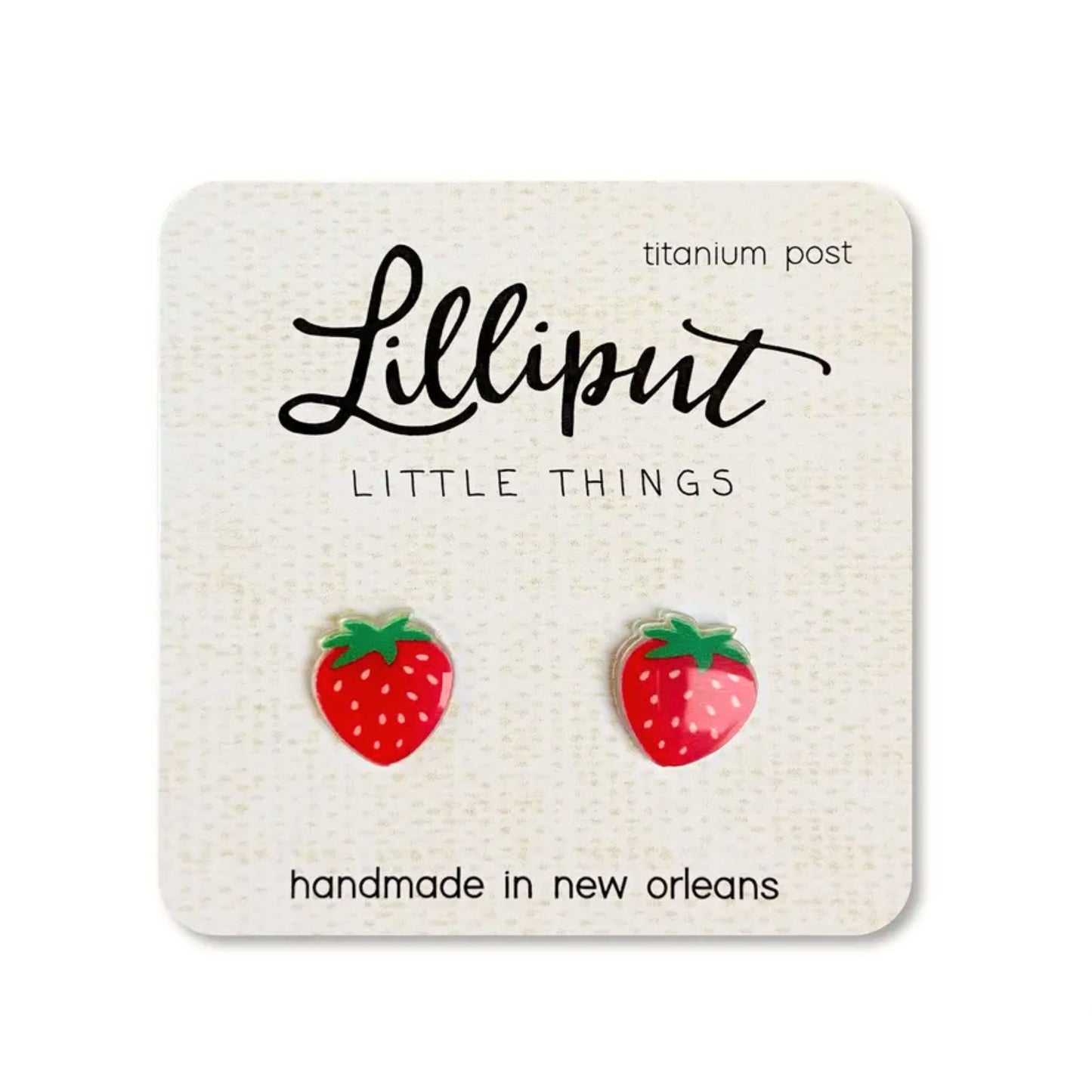 Strawberry Earrings