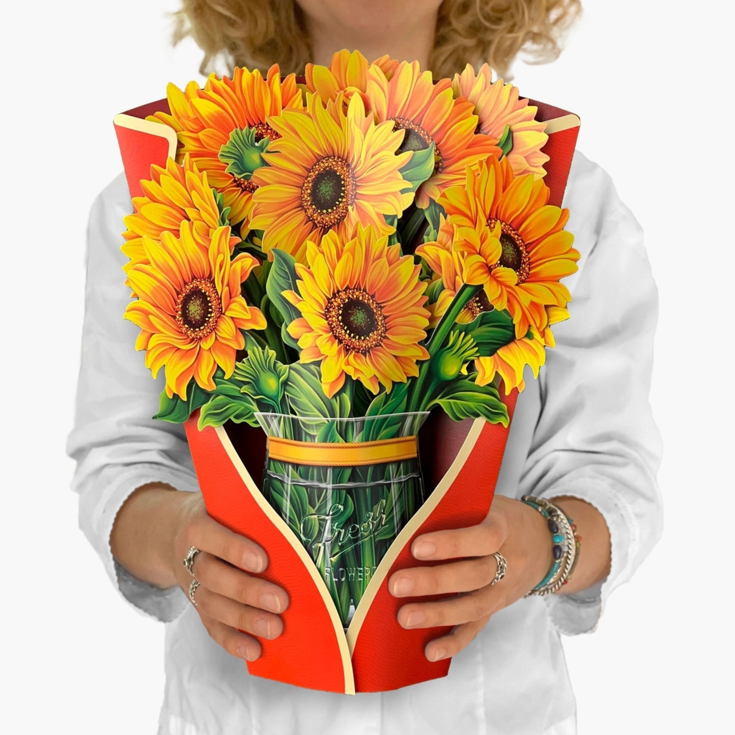 Sun flower floral bouquet