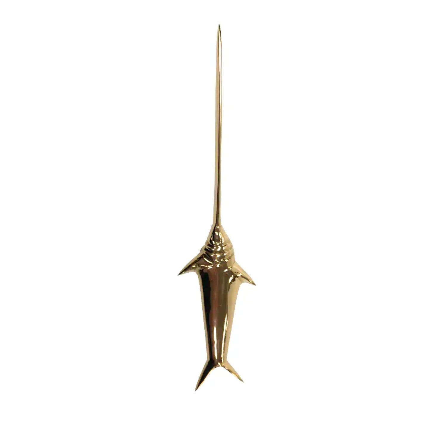 Sword Fish Brass Letter Opener