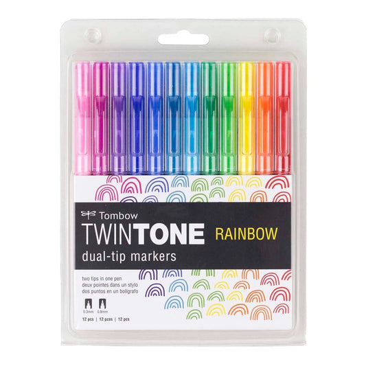 TwinTone Marker Set, Rainbow
