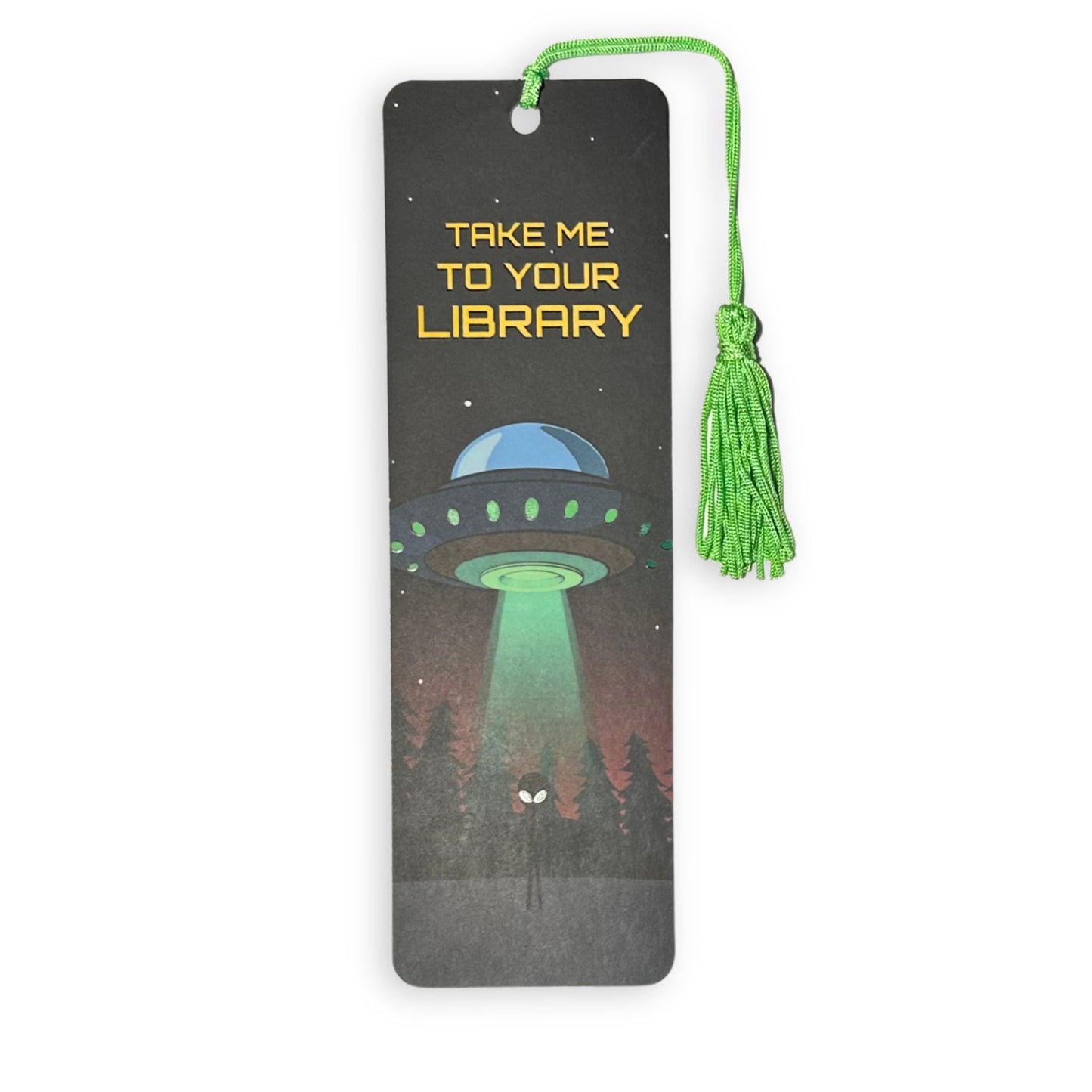 Take Me to Your Library Book Mark