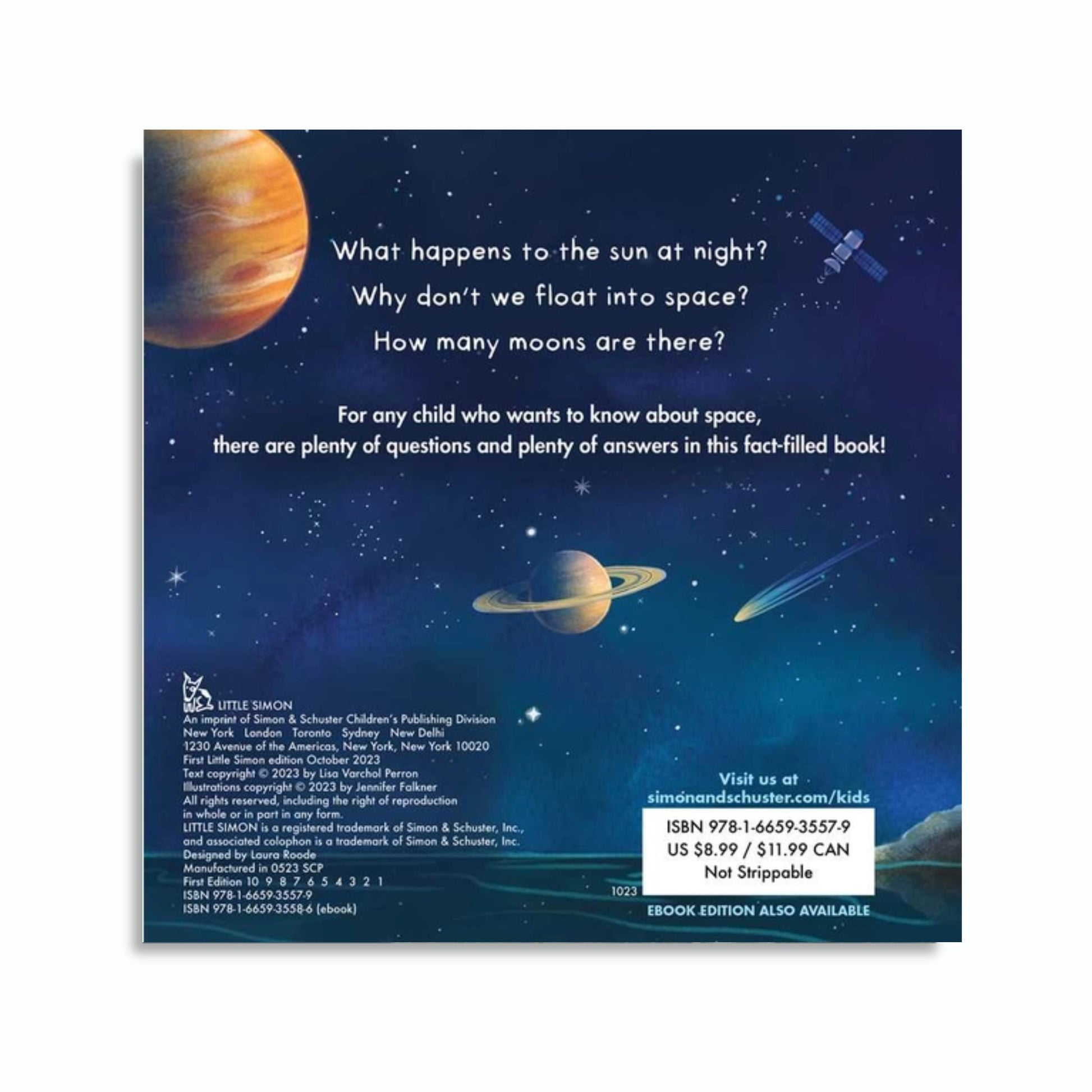 Tell Me About Space Children's Book