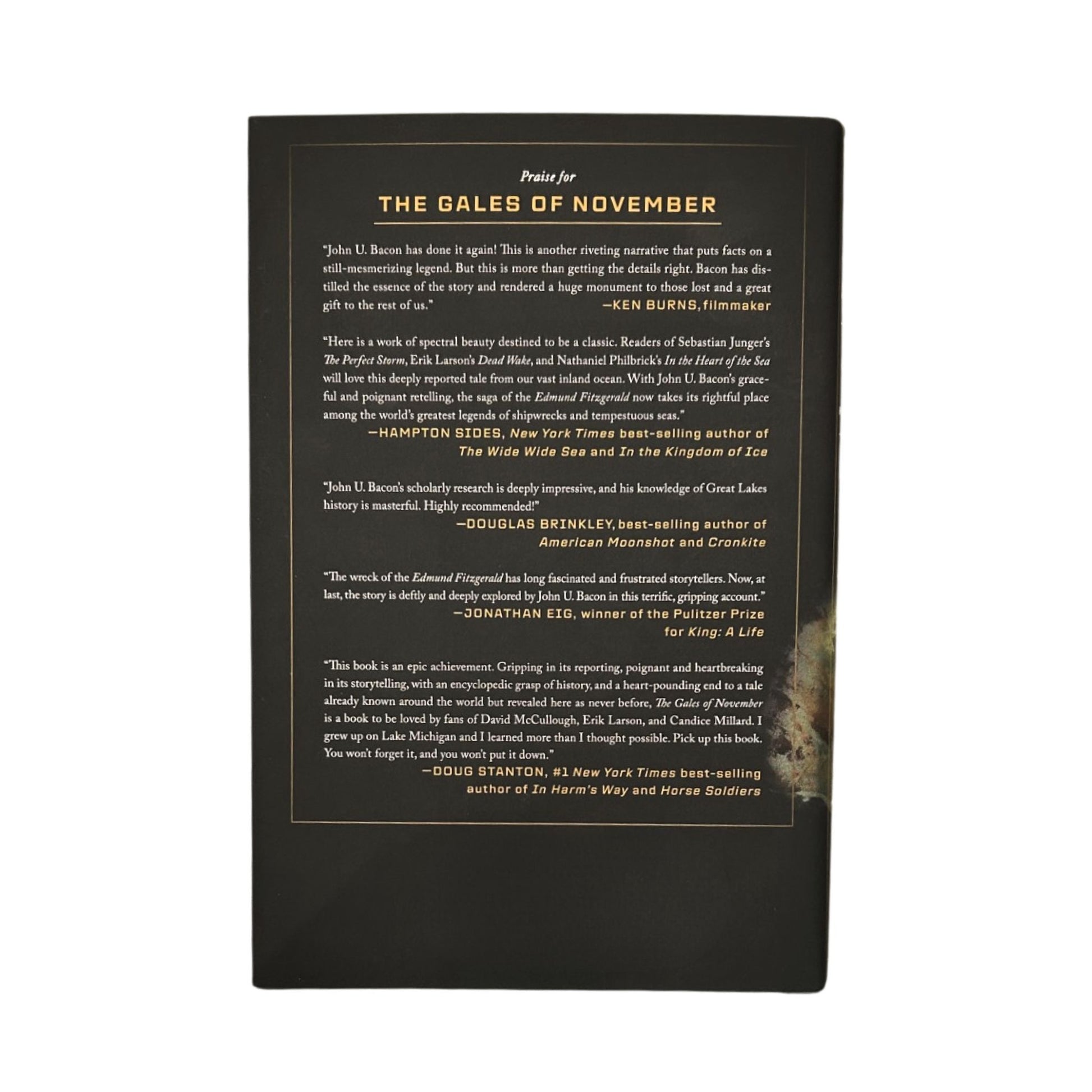 The Gales of November Hard Cover Book Thames and Hudson