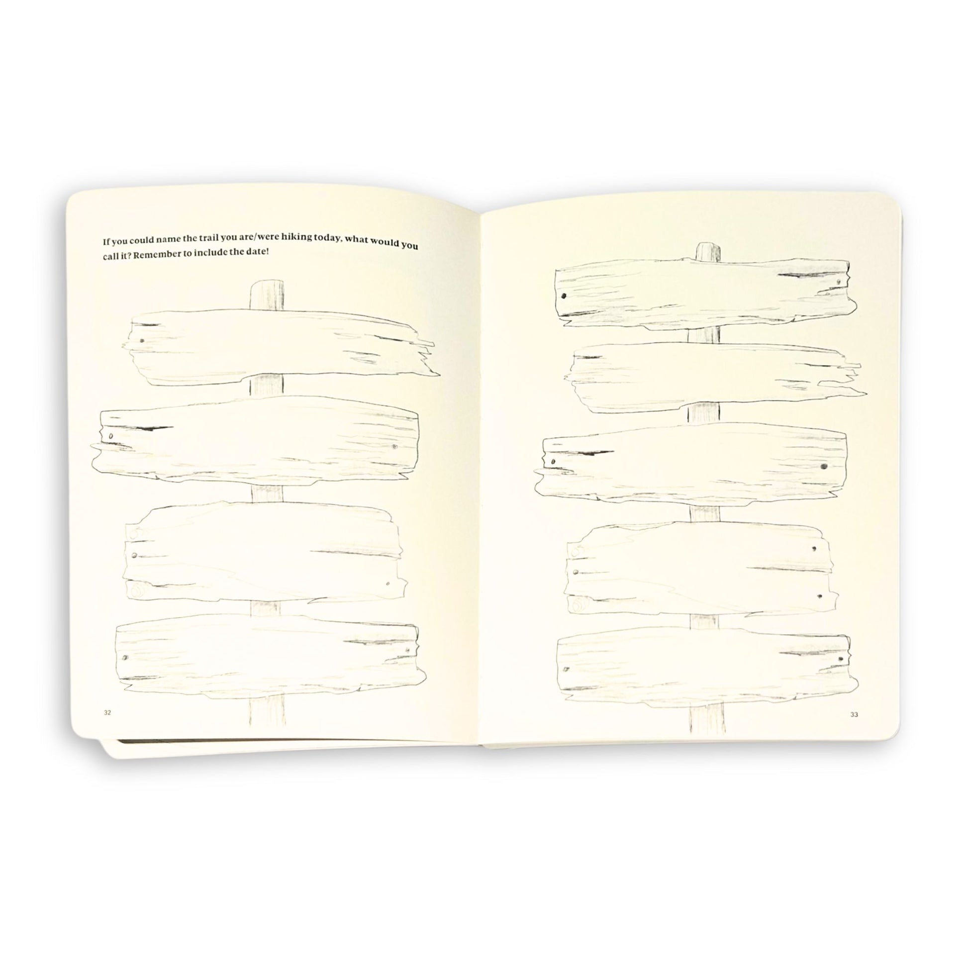 The Women's Hiking Journal with Writing Prompts