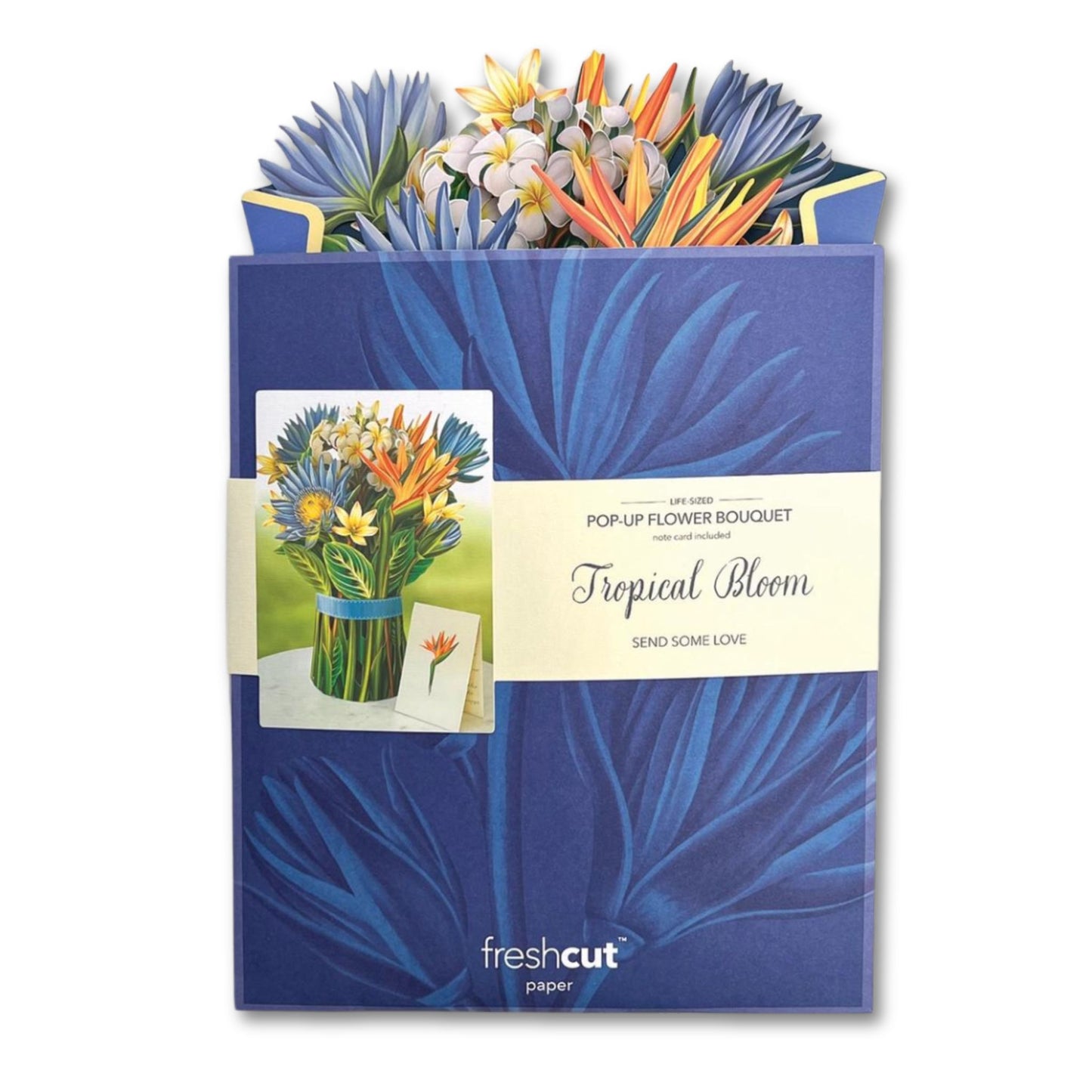 Tropical Bloom Card Bouquet