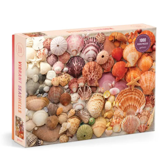 Vibrant Seashells 1000 pc Puzzle