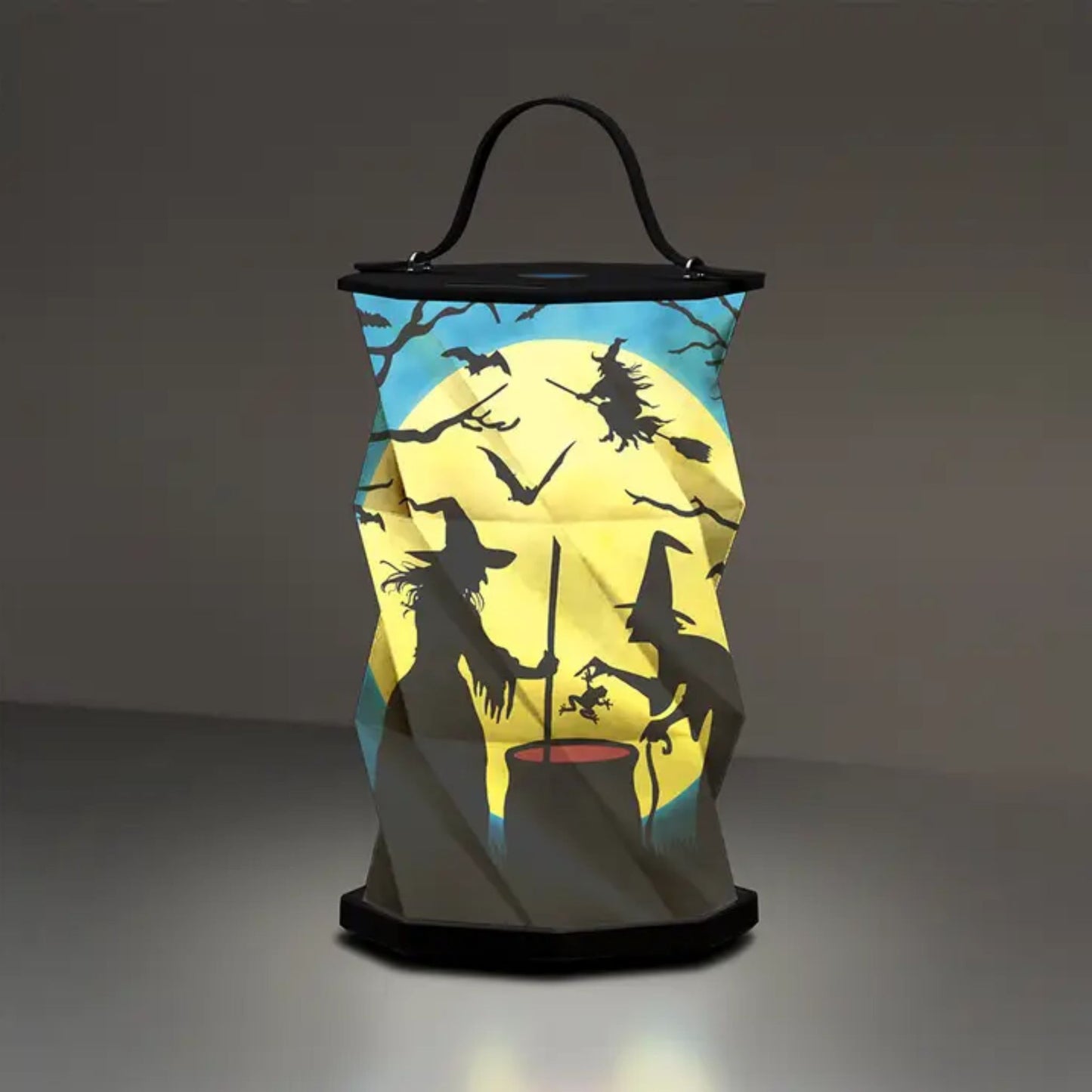 Witch Please Halloween Origami Expandable Lantern