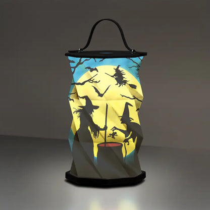 Witch Please Halloween Origami Expandable Lantern