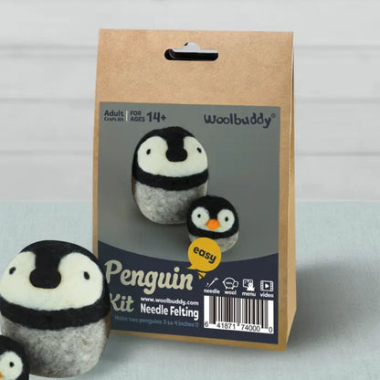 Wool Buddy Painting Penguin Kit