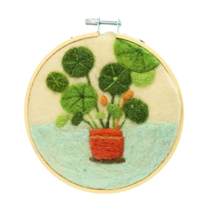 Wool Painting Kit - Potted Serenity Plant