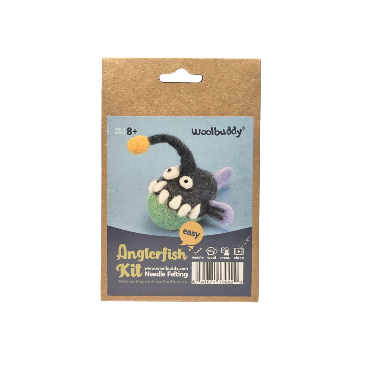 Wool Buddy Anglerfish Activity