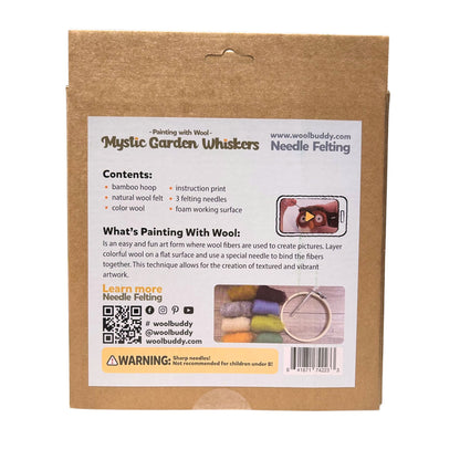 Wool Buddy Painting Kit - Mystic Garden Whiskers