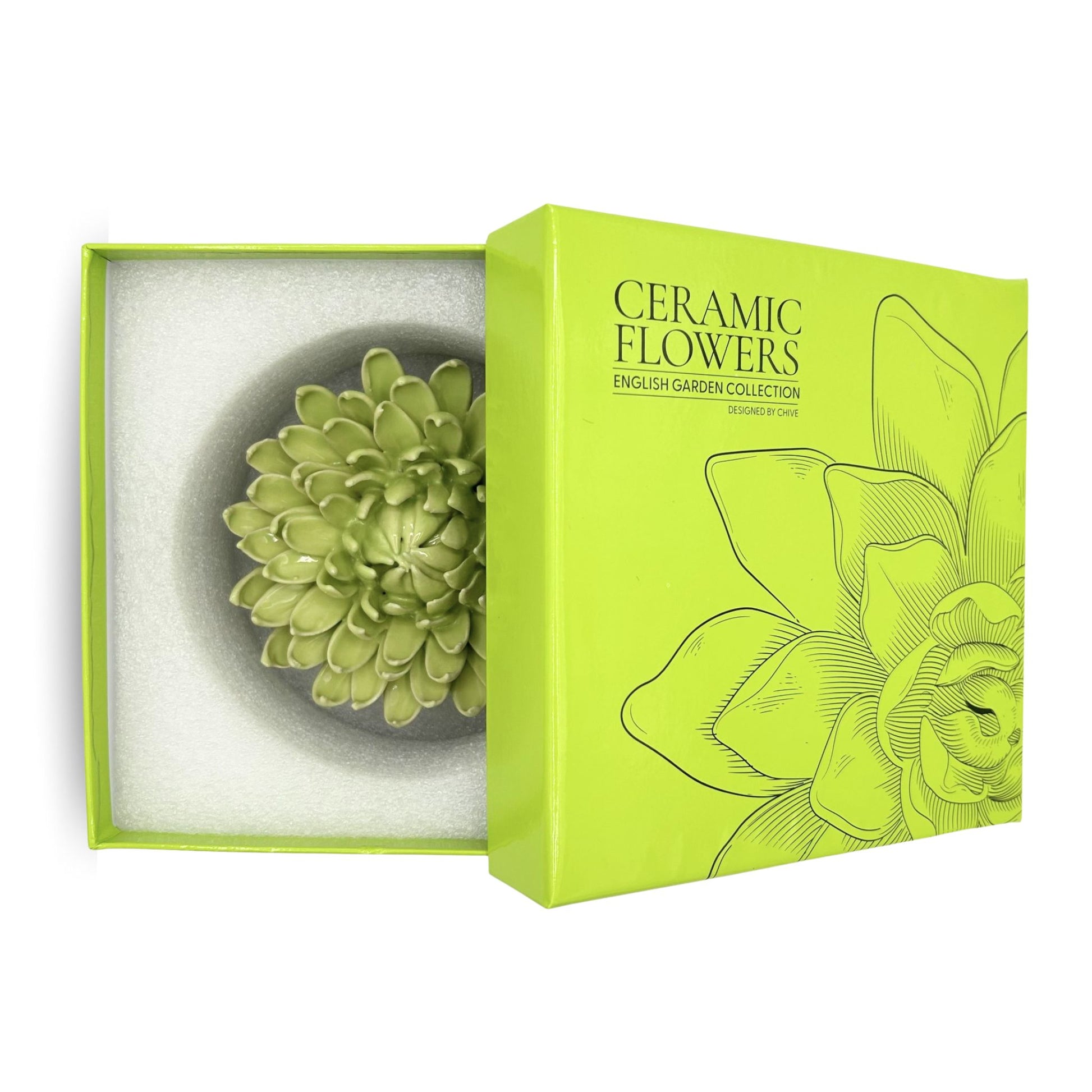 Yellow Green Mum Floral For Wall Art Decor