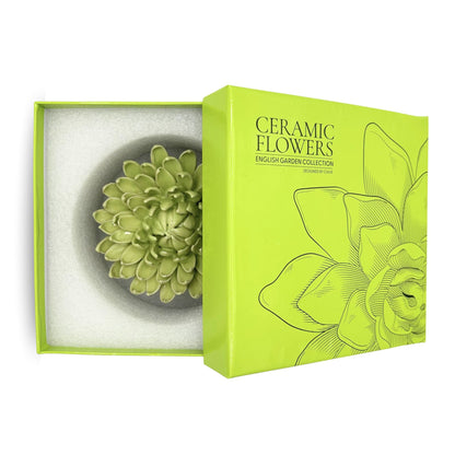 Yellow Green Mum Floral For Wall Art Decor