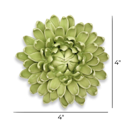 Yellow Green Mum Flower Wedding Tablescape