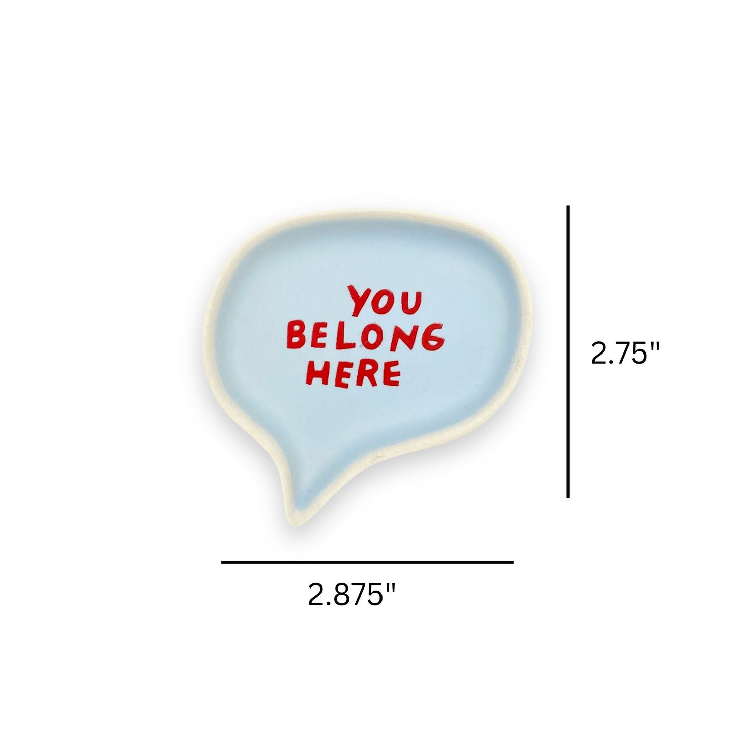 You Belong Here Small Tray