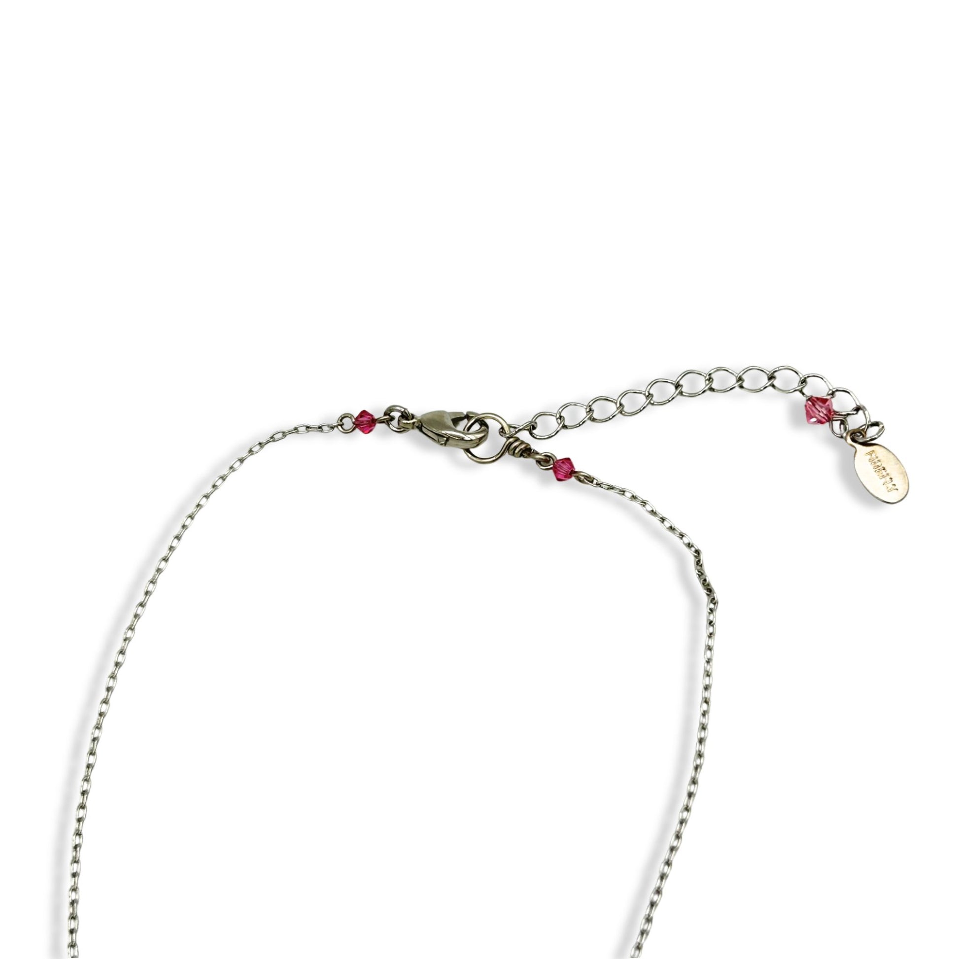 Heart Necklace with adjustable closure