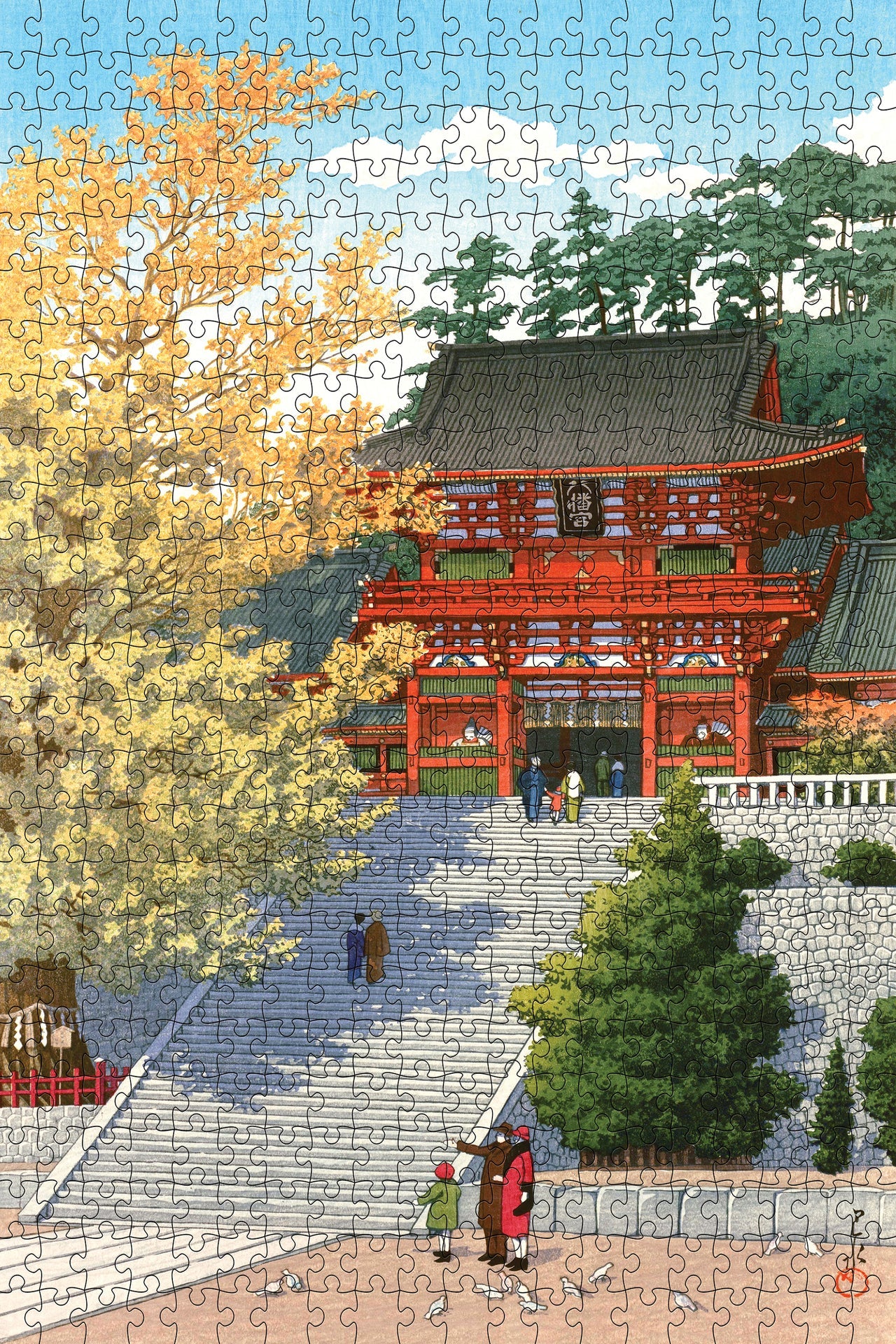 Kawase Hasui 500 pc Shrine Puzzle