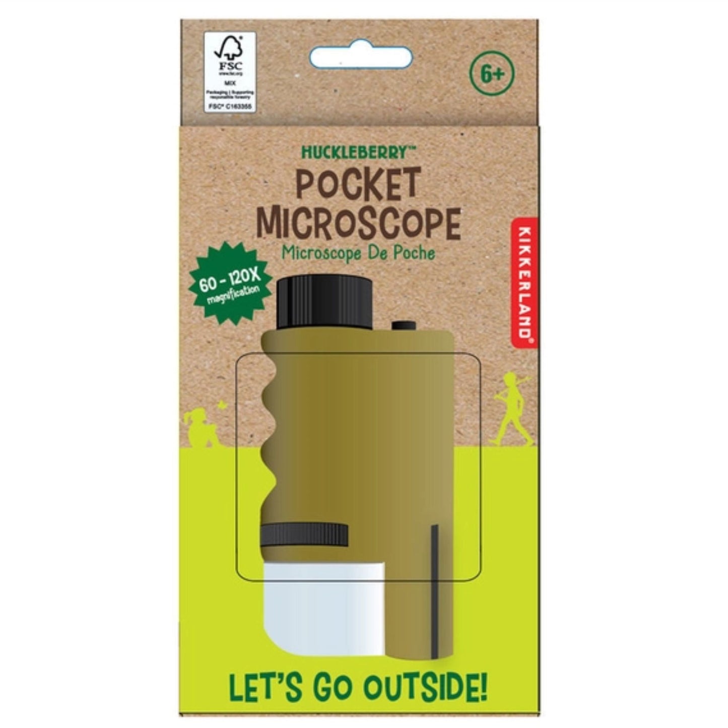 Kikkerland pocket microscope