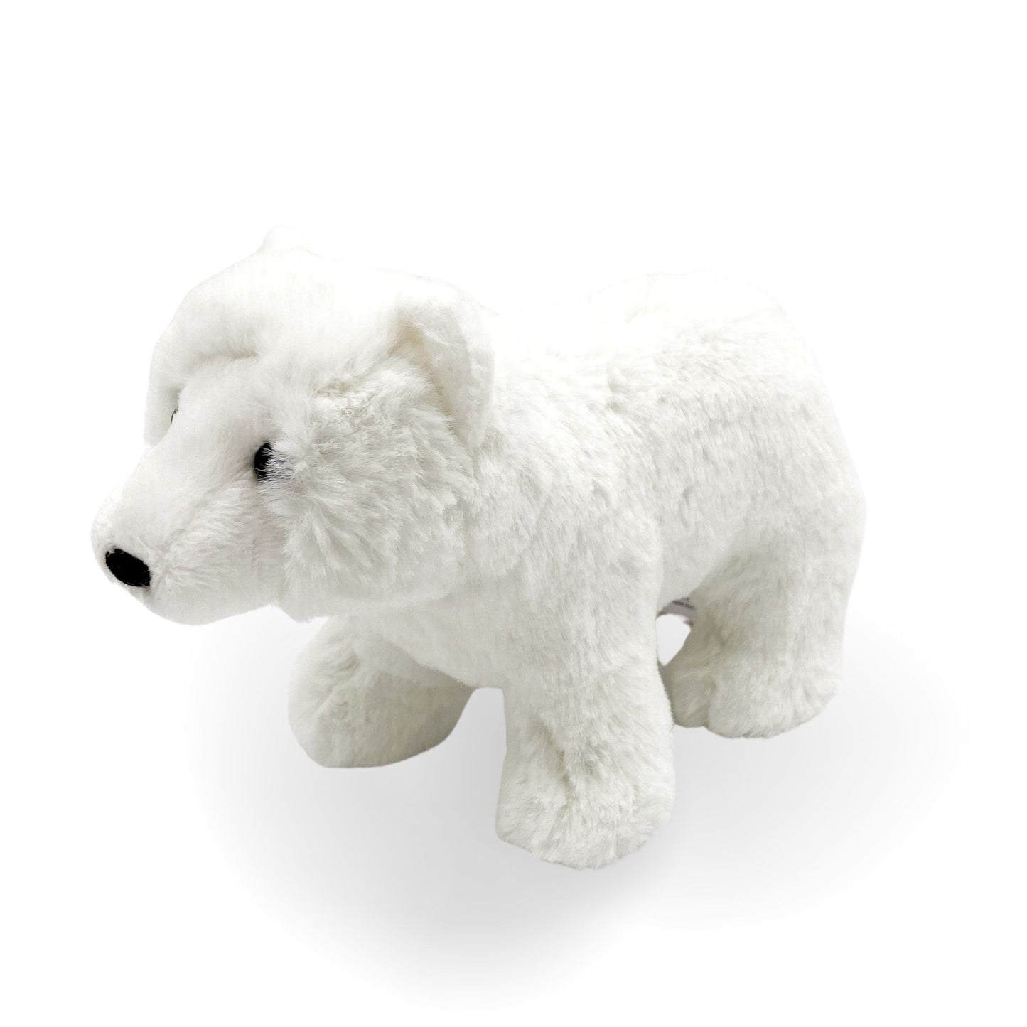 whitey the white small soft plush polar bear